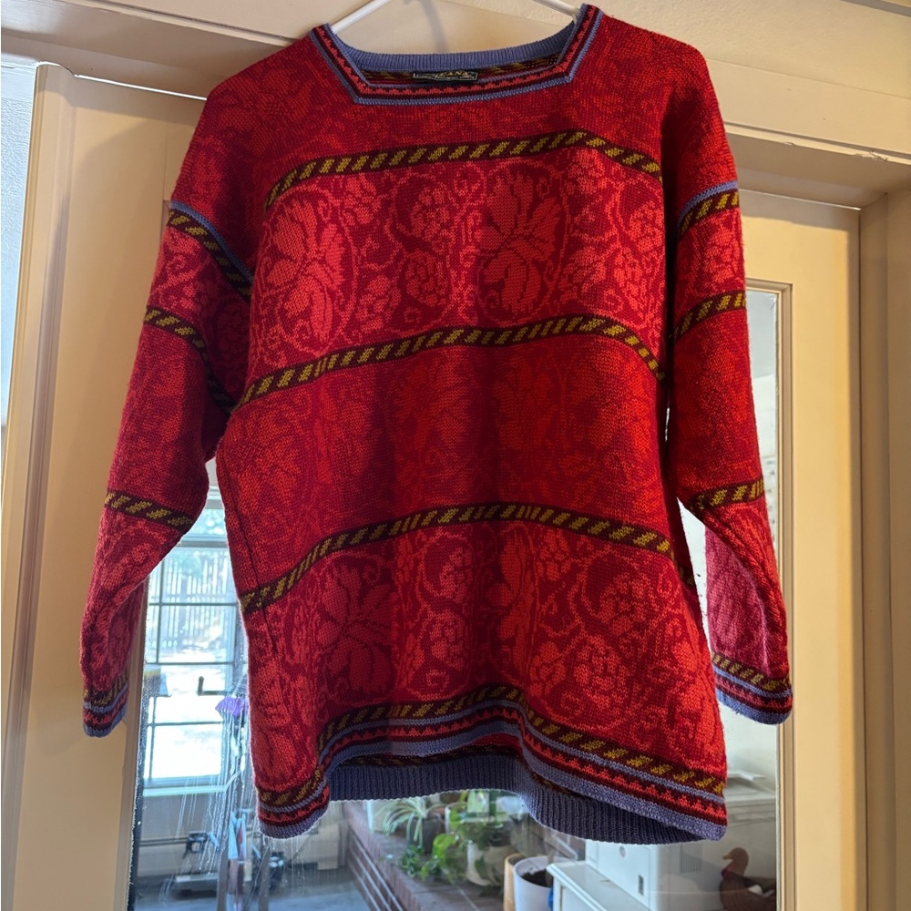 Oleana the Norwegian Story Wool Sweater Size Women's Small